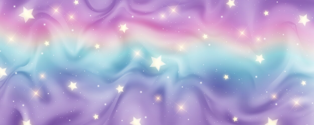 Abstract color rainbow gradient background wavy Vector Image