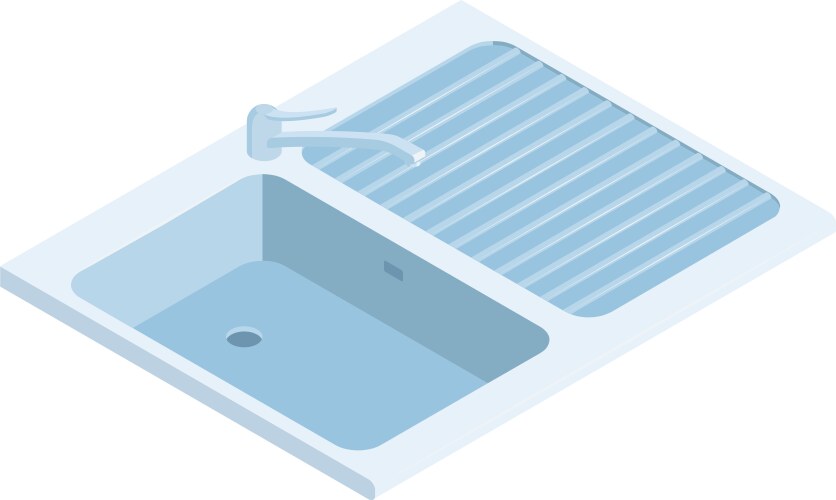 A kitchen sink Royalty Free Vector Image - VectorStock