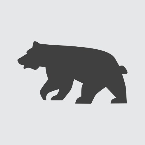 Bear icon Royalty Free Vector Image - VectorStock