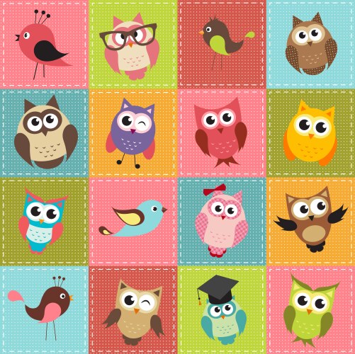 Patchwork with air transport Royalty Free Vector Image