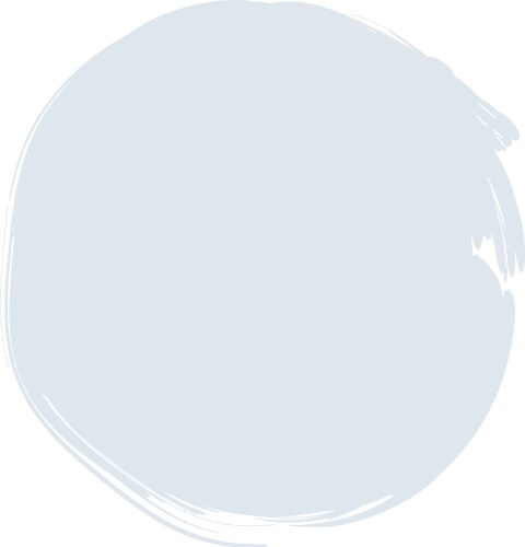 Brush effect abstract circle shape Royalty Free Vector Image
