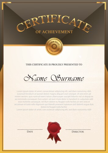 Certificate 575 Royalty Free Vector Image Vectorstock Certificate 575 Royalty Free Vector Image Vectorstock