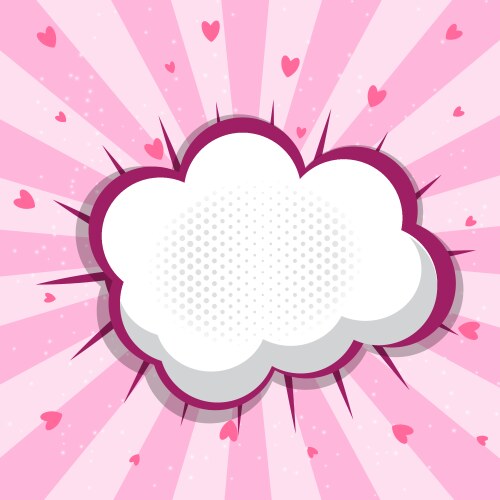 Boom pop art explosion Royalty Free Vector Image