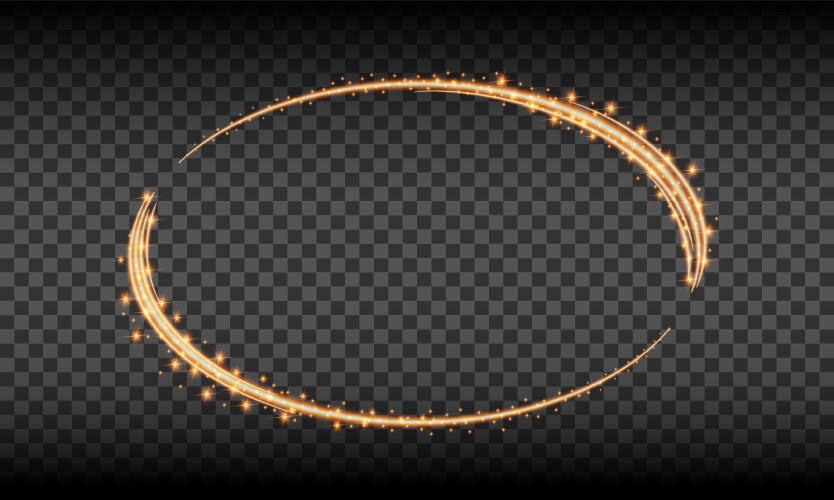 Red neon rectangle frame Royalty Free Vector Image