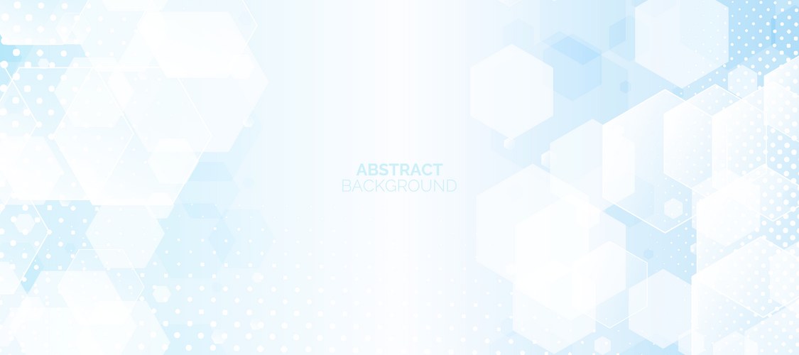 Blue and white abstract geometric hexagon – Royalty-Free Vector ...