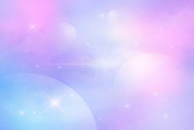 galaxy fantasy background vector image