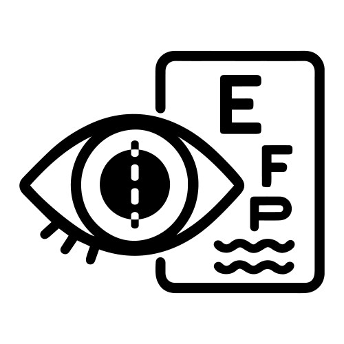 Snellen chart Vector Images & Graphics for Commercial Use | VectorStock