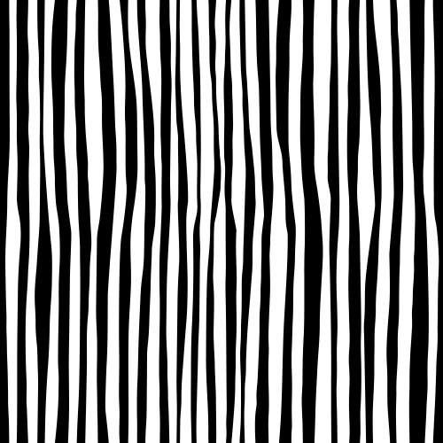 Black white striped rough grunge seamless pattern Vector Image