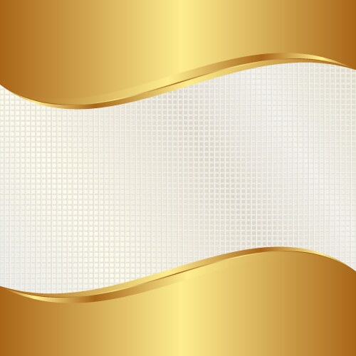 Gold abstract layout background and design Vector Image