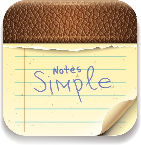 Notepad Transparent Background Vector Images (over 1,600)