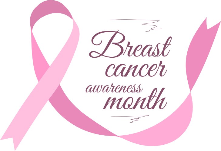 Breast cancer awareness symbol Vector Image