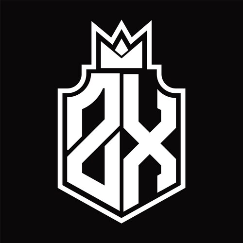 Zx logo Vector Images & Graphics for Commercial Use | VectorStock