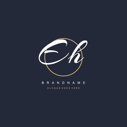 Letter Eh Logo Vector Images (over 2,500)