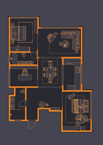 Floor Plan Table Vector Images (over 2,500)