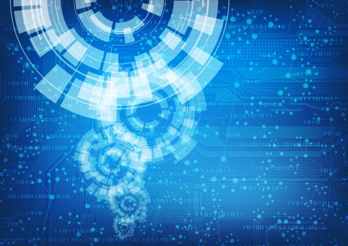 Futuristic background Royalty Free Vector Image