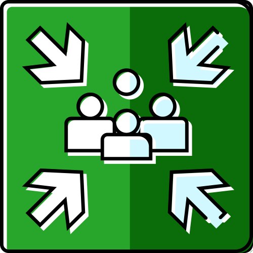 Emergency Assembly Point Sign Vector Images (over 180)