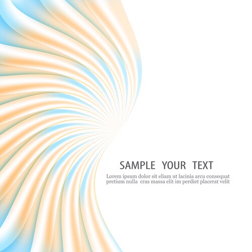 Dynamic Abstract Swirl Background Vector Image
