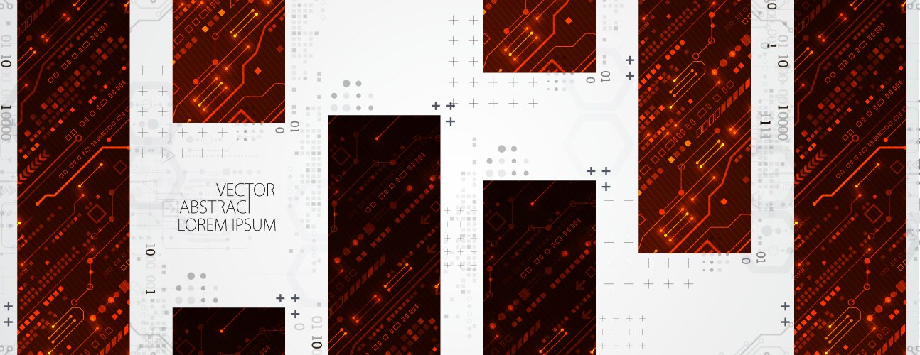 abstract vertical technology background vector image