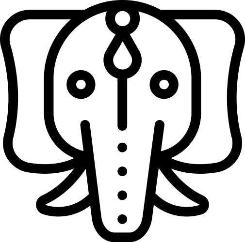 Elephant Shape Vector Images (over 6,200)