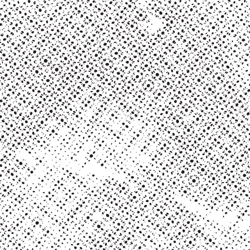 grunge halftone background vector image