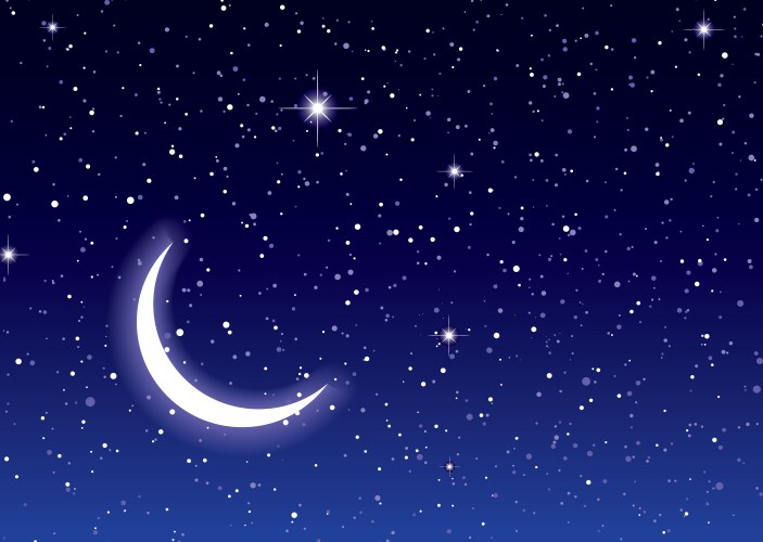 Moon space grass Royalty Free Vector Image - VectorStock