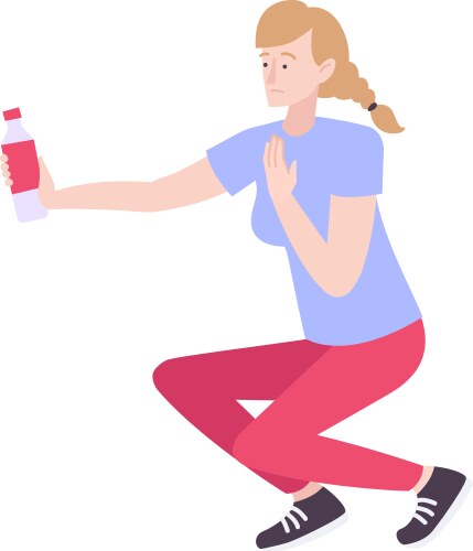 Basic first-aid skills isolated cartoon Royalty Free Vector