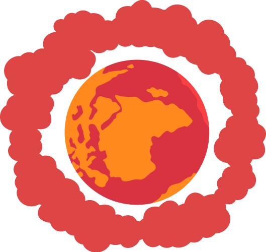 A global warming Royalty Free Vector Image - VectorStock