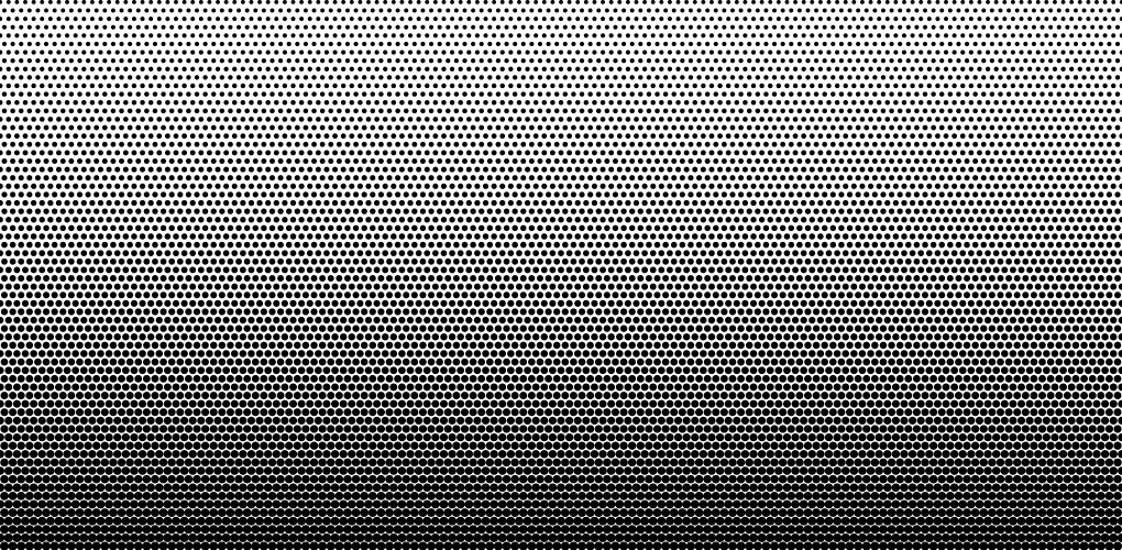 Halftone effect dotted gradient background Vector Image