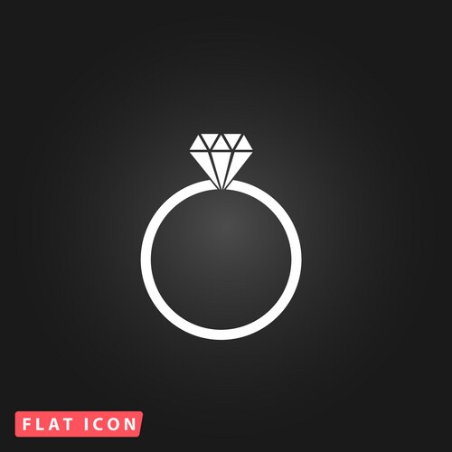 Elegant Silver Wedding Ring – Royalty-Free Vector | VectorStock
