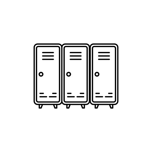 Banking locker icon Royalty Free Vector Image - VectorStock