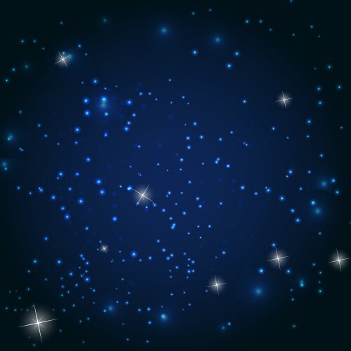 Night sky background Royalty Free Vector Image