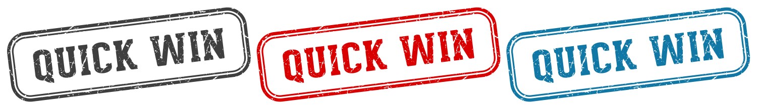 Quick win stamp Vector Images & Graphics for Commercial Use | VectorStock