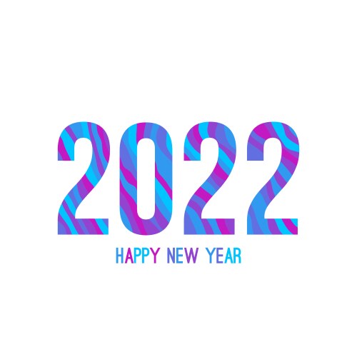 Happy new year vector image