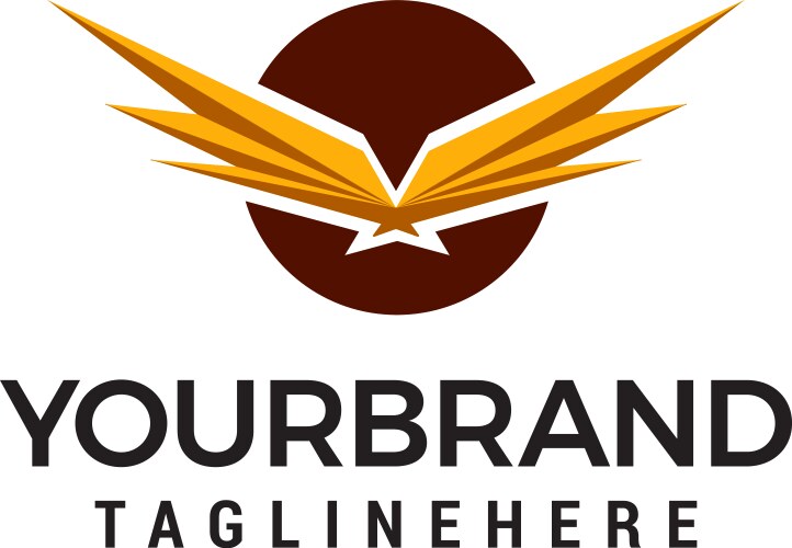 Eagle logo Vector Images & Graphics for Commercial Use | VectorStock