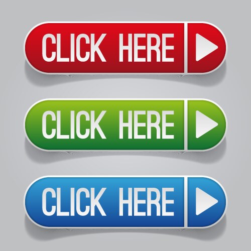 Modern Click Buttons - Web Set vektorbild