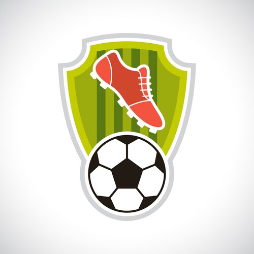 Soccer Badge - Sport Icon Vector Image