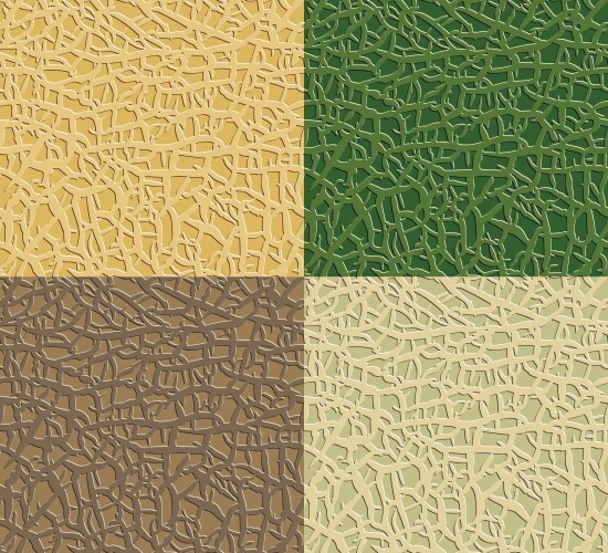 Abstract seamless pattern various wood textures Vector Image