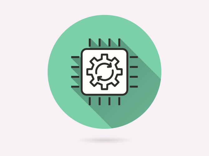Business intelligence data mining analytics Vector Image