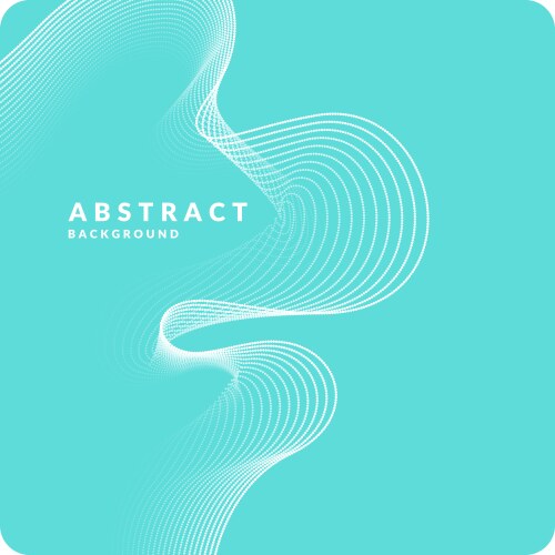 Abstract geometric background with dynamic Vector Image