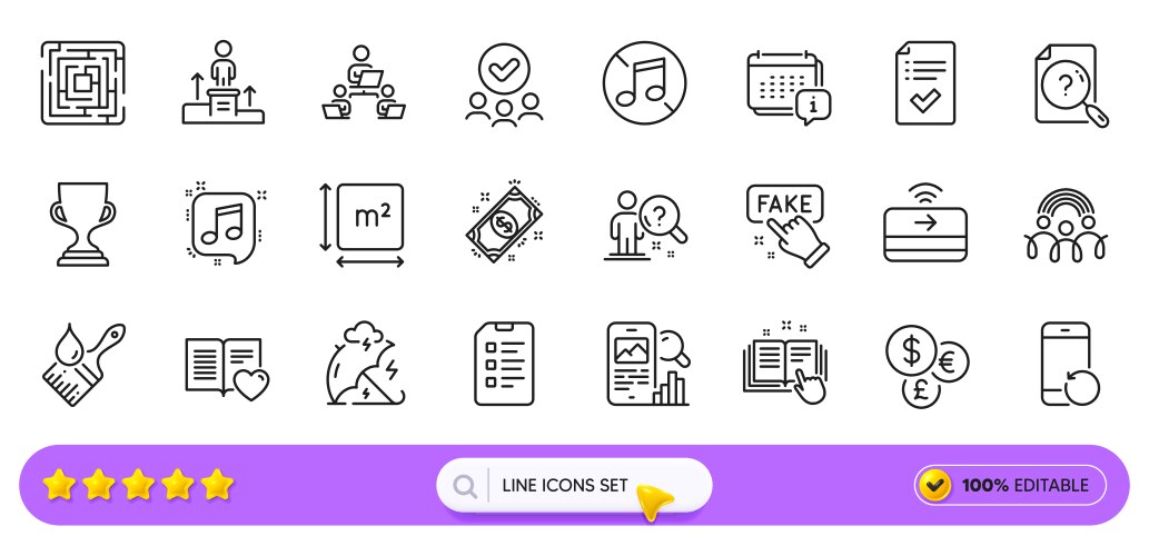 Inclusion discrimination and search employee line Vector Image