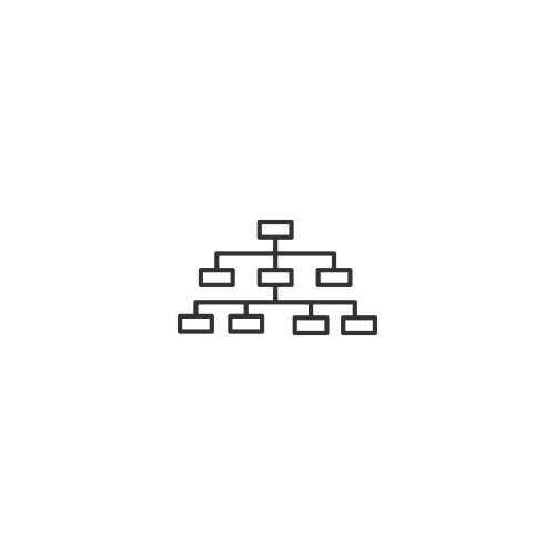 Organizational Chart Icon Vector Images (over 4,500)