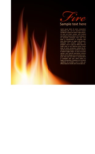 Fire background Vector Images & Graphics for Commercial Use | VectorStock