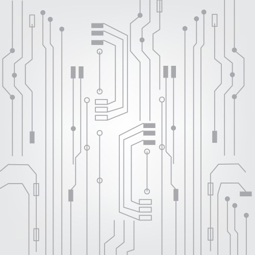 Circuit Computer Motherboard Microchip Royalty Free Vector