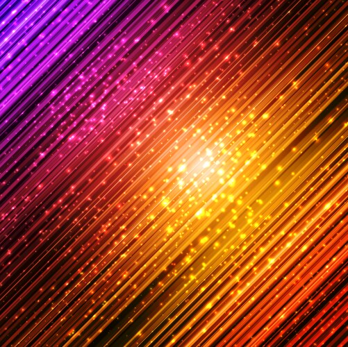 Diagonal abstract halftone lines in red and black Vector Image