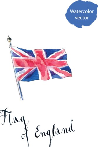 England Flag Vector Image