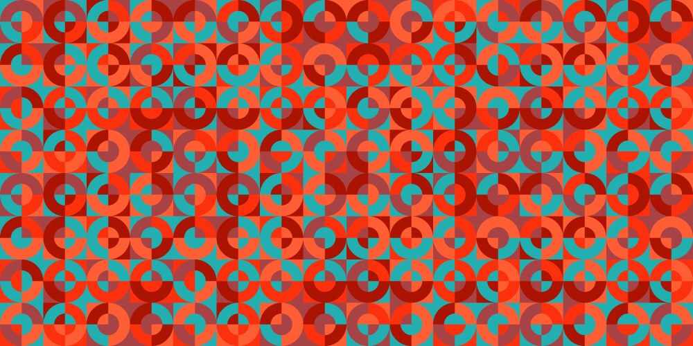 Geometric trendy pattern bauhaus style modern vector image