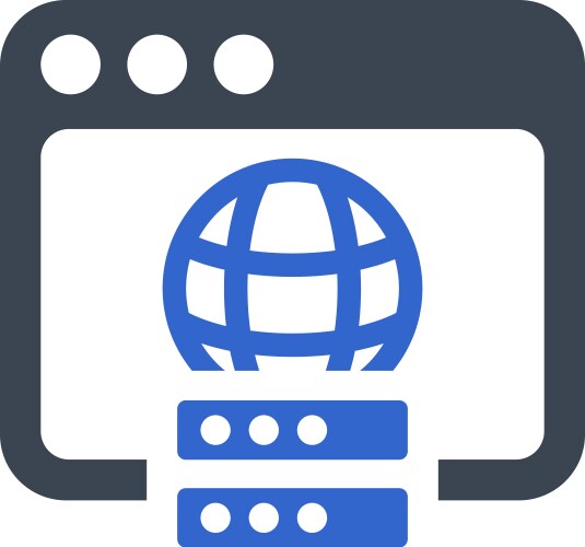 Web Hosting Icon Svg