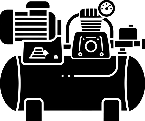 Air compressor Vector Images & Graphics for Commercial Use | VectorStock