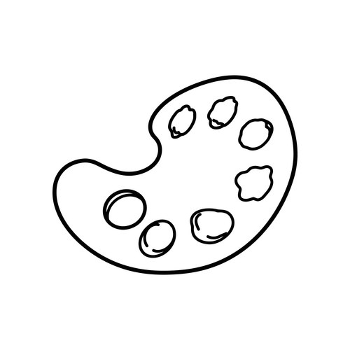 Smiling Crescent Moon with Stars Vector Image