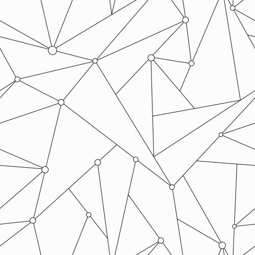 monochrome technology triangle seamless texture vector image